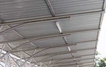 installing Churchfields metal roofing